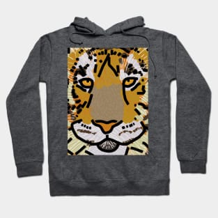 Tiger Face Hoodie